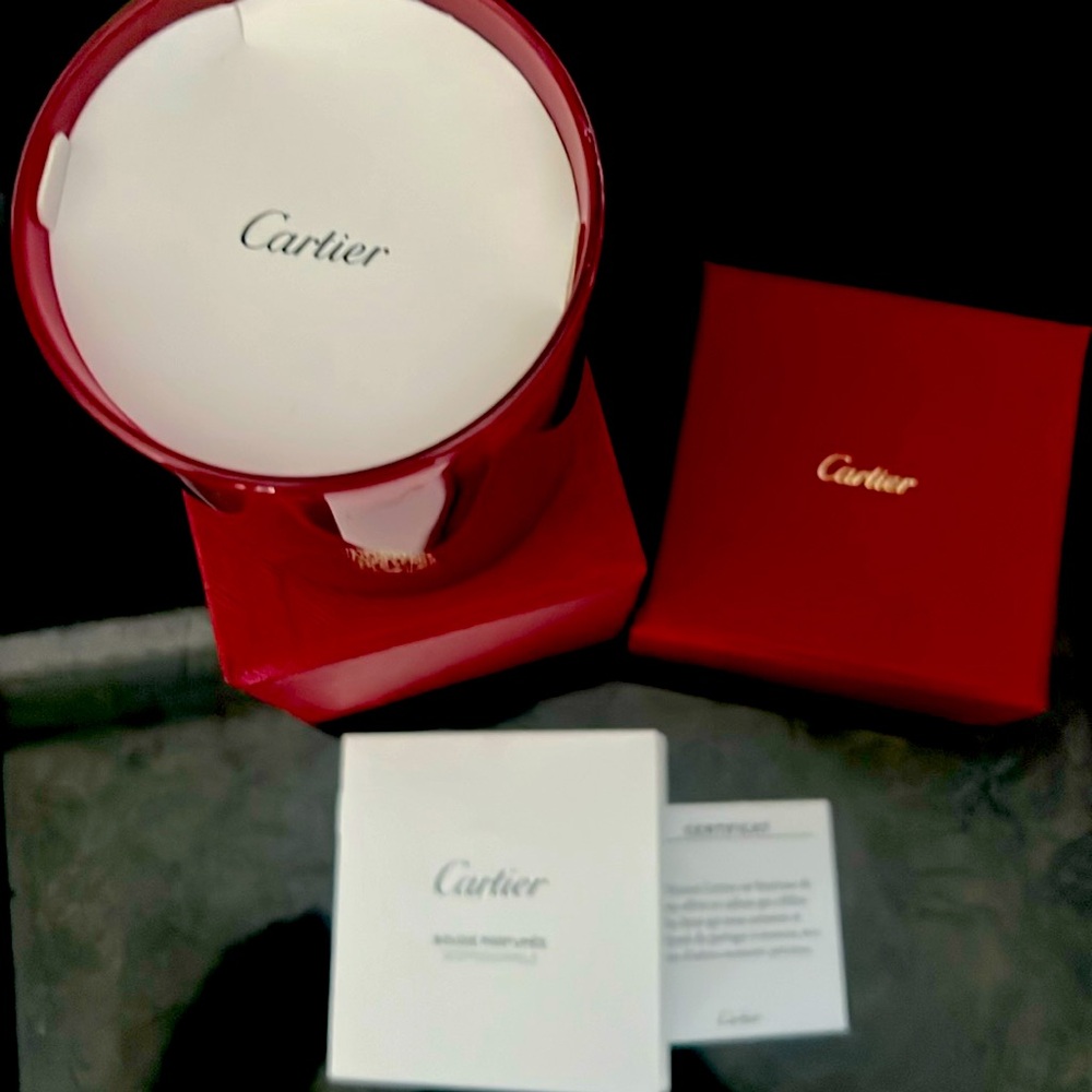 Cartier bougie fragrance candle